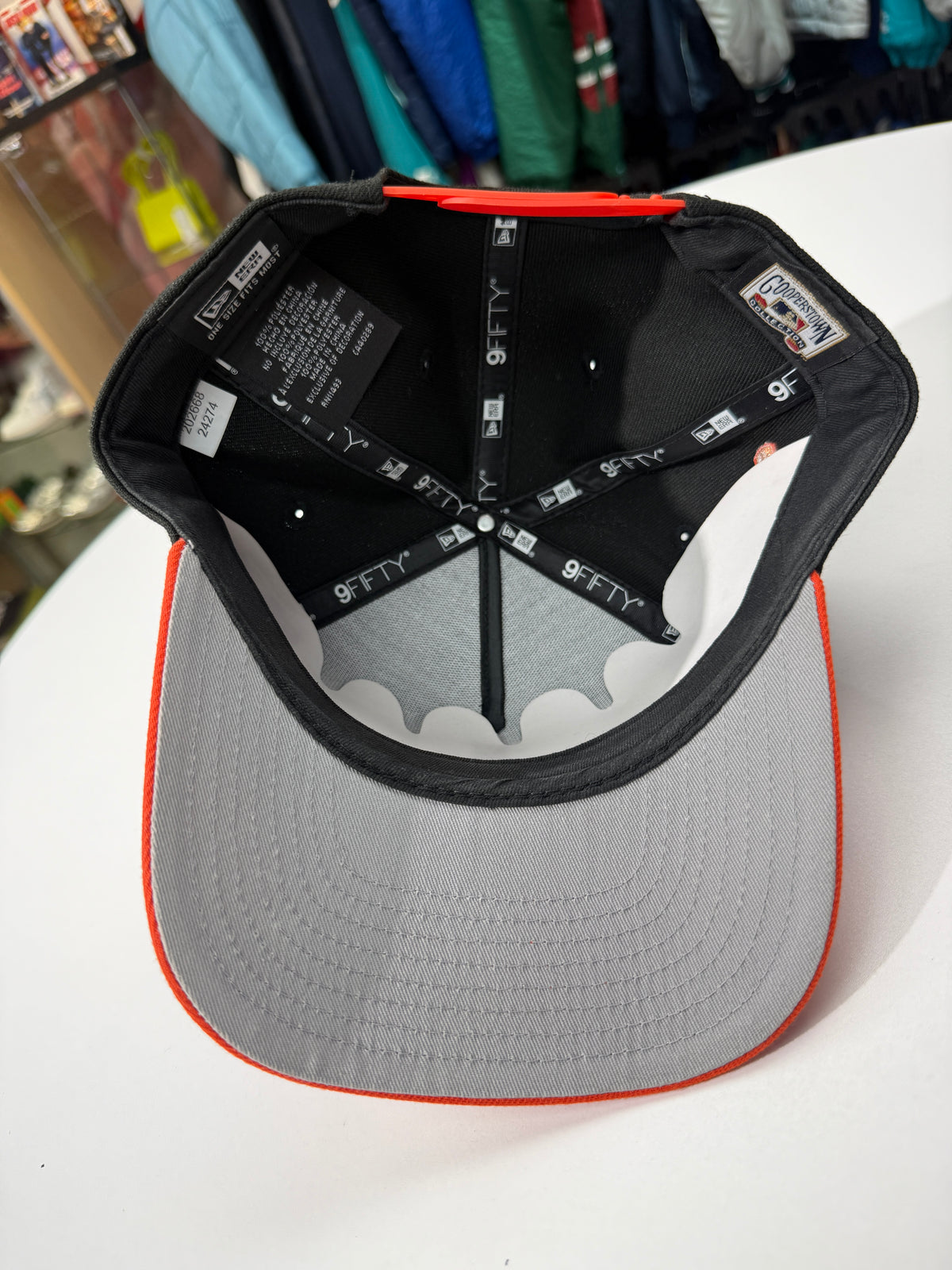 NY Mets Black Orange Snap