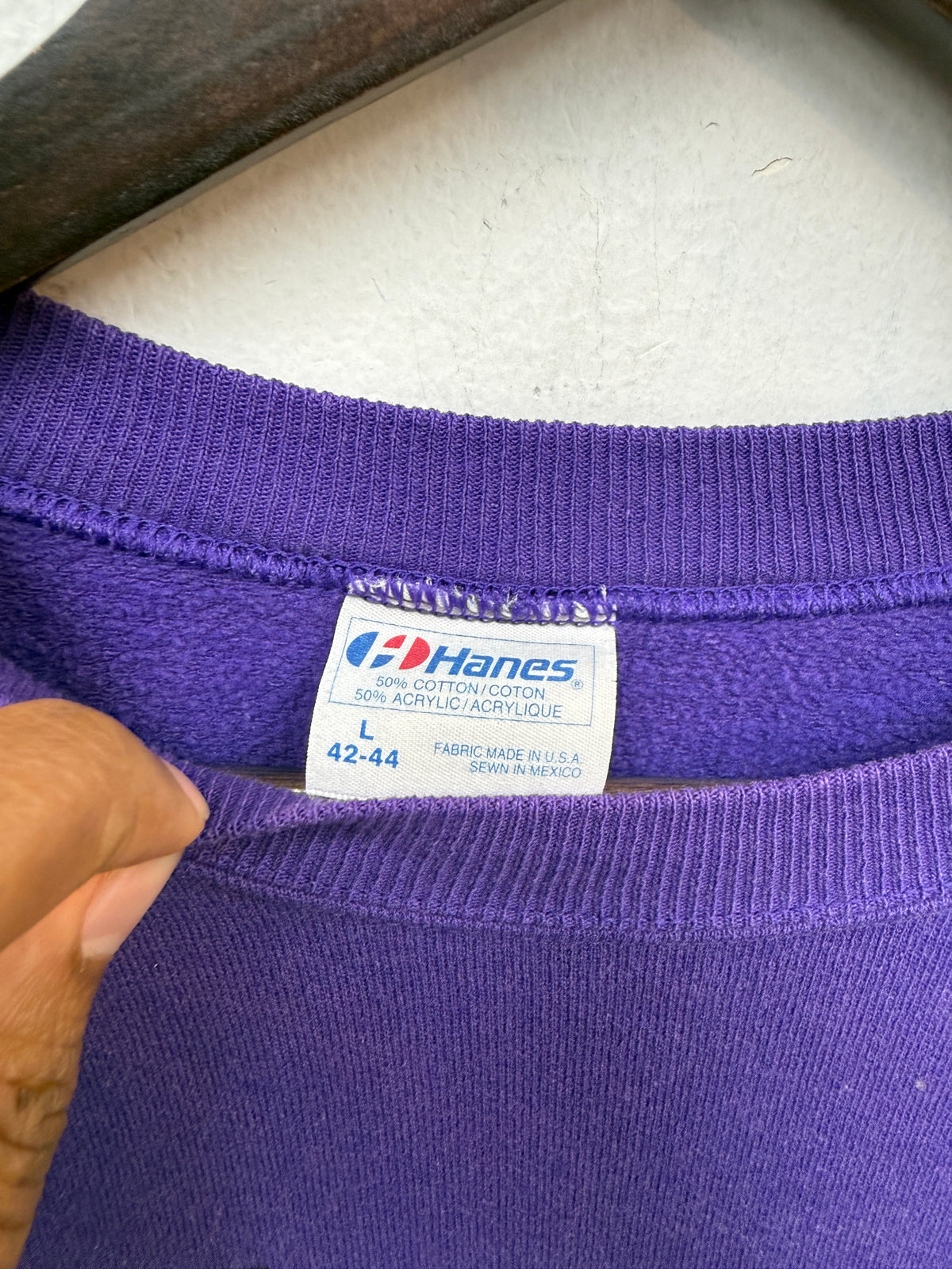 Vintage Lakers Purple Crewneck