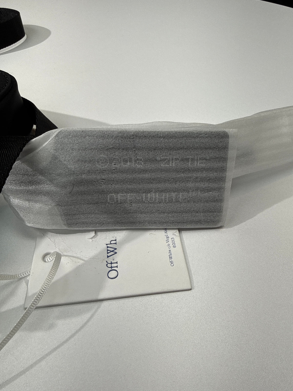 New Off-White Diagonals Logo-Print Shoulder Bag
