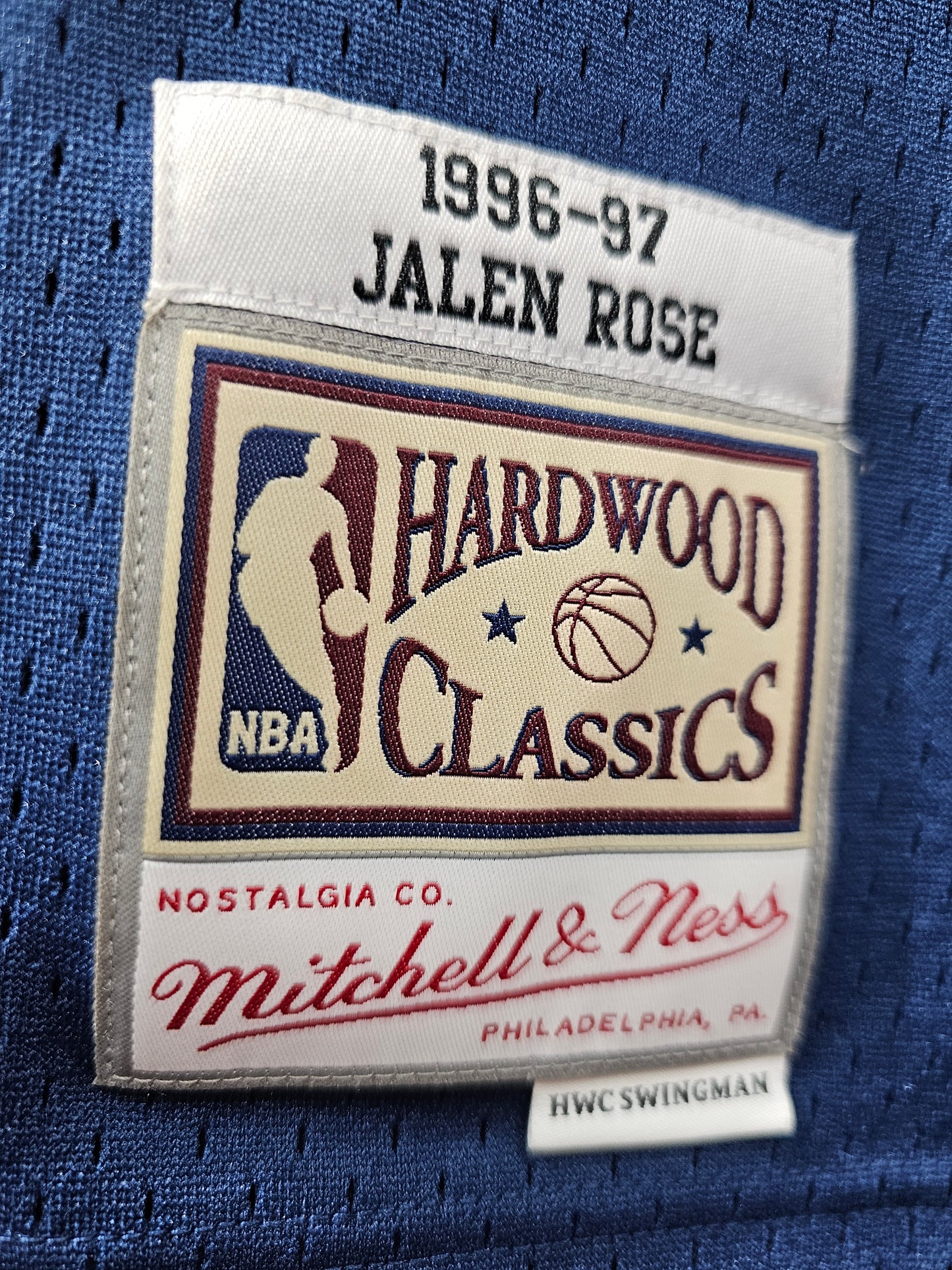 Mitchell & Ness Jalen Rose Pacers Jersey