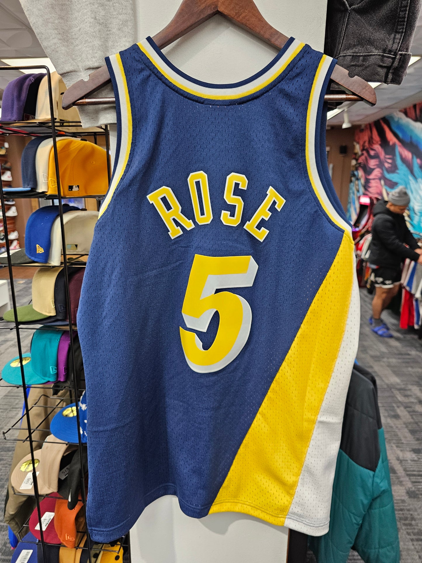 Mitchell & Ness Jalen Rose Pacers Jersey