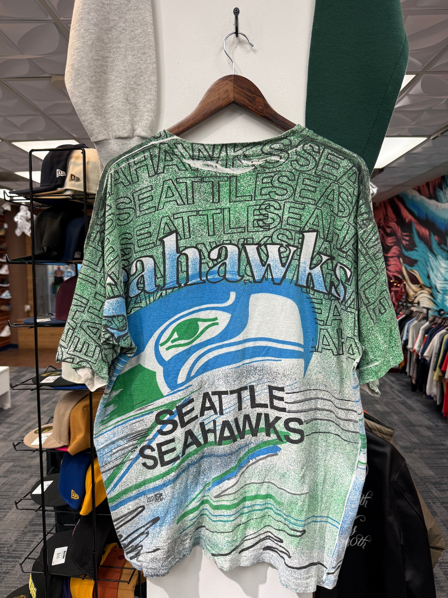 Vintage Magic Johnson Seahawks Tee