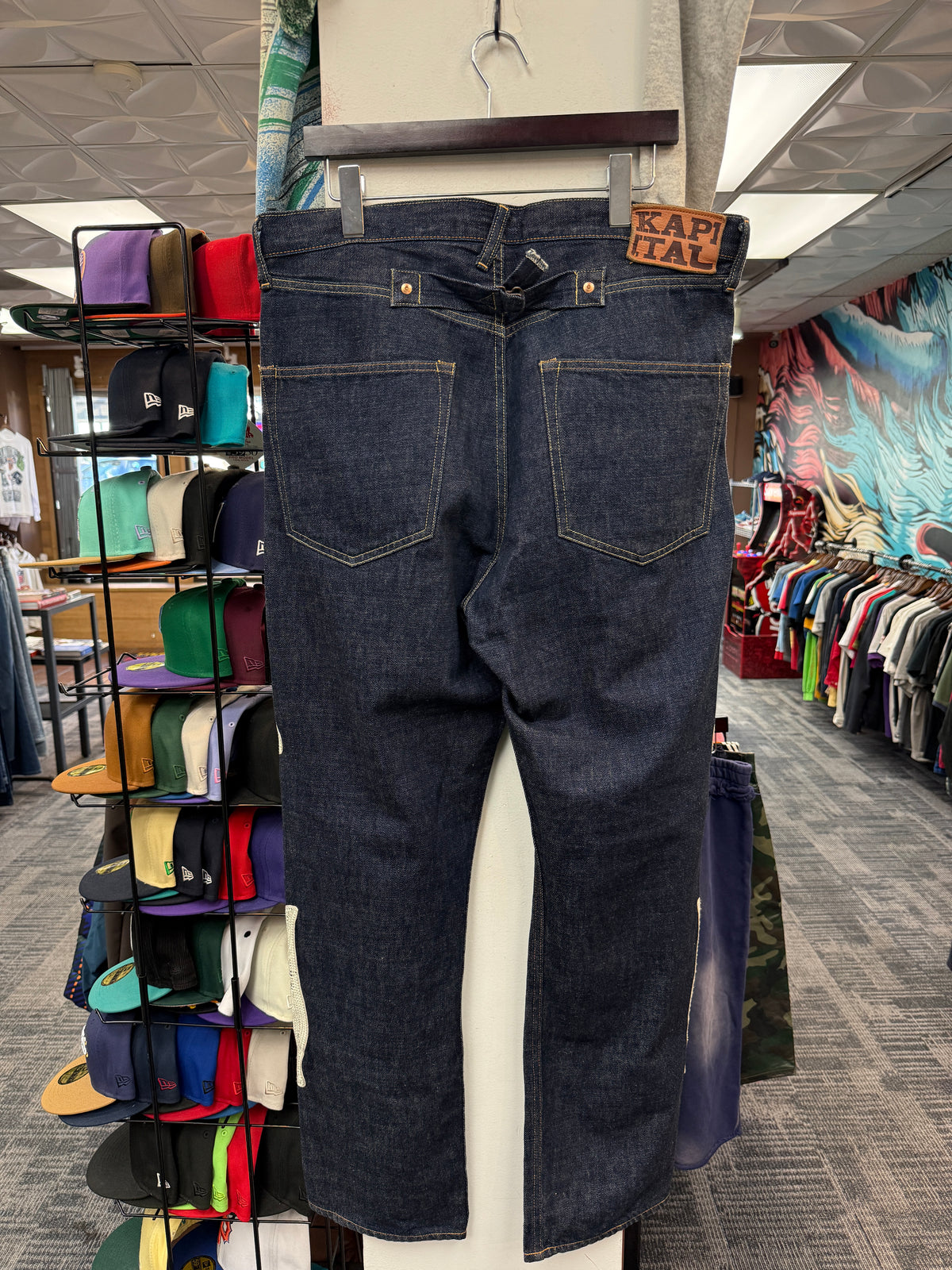 Kapital 12.5 OZ Denim Mexican Tuxedo Jeans