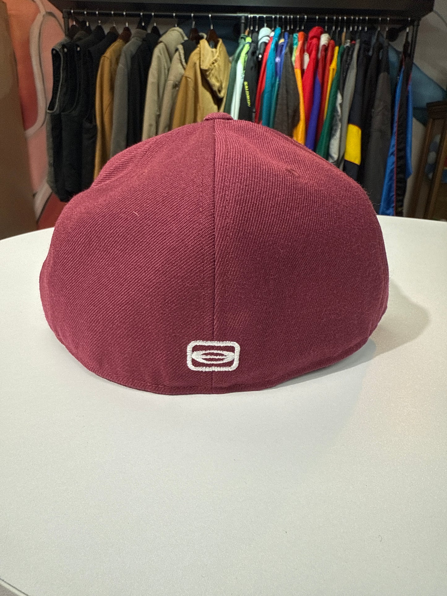 New Playboi Carti Opium YVL Fitted Hat (Burgundy)