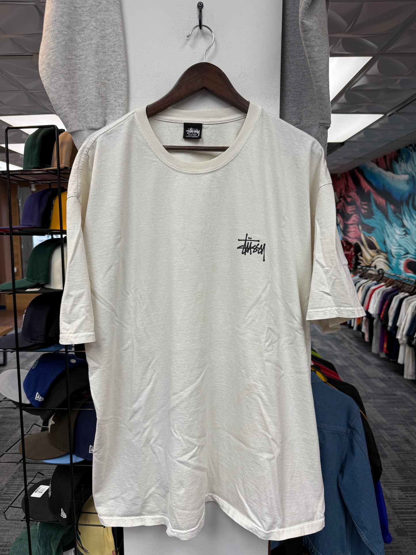 Stussy ‘White’ Tee