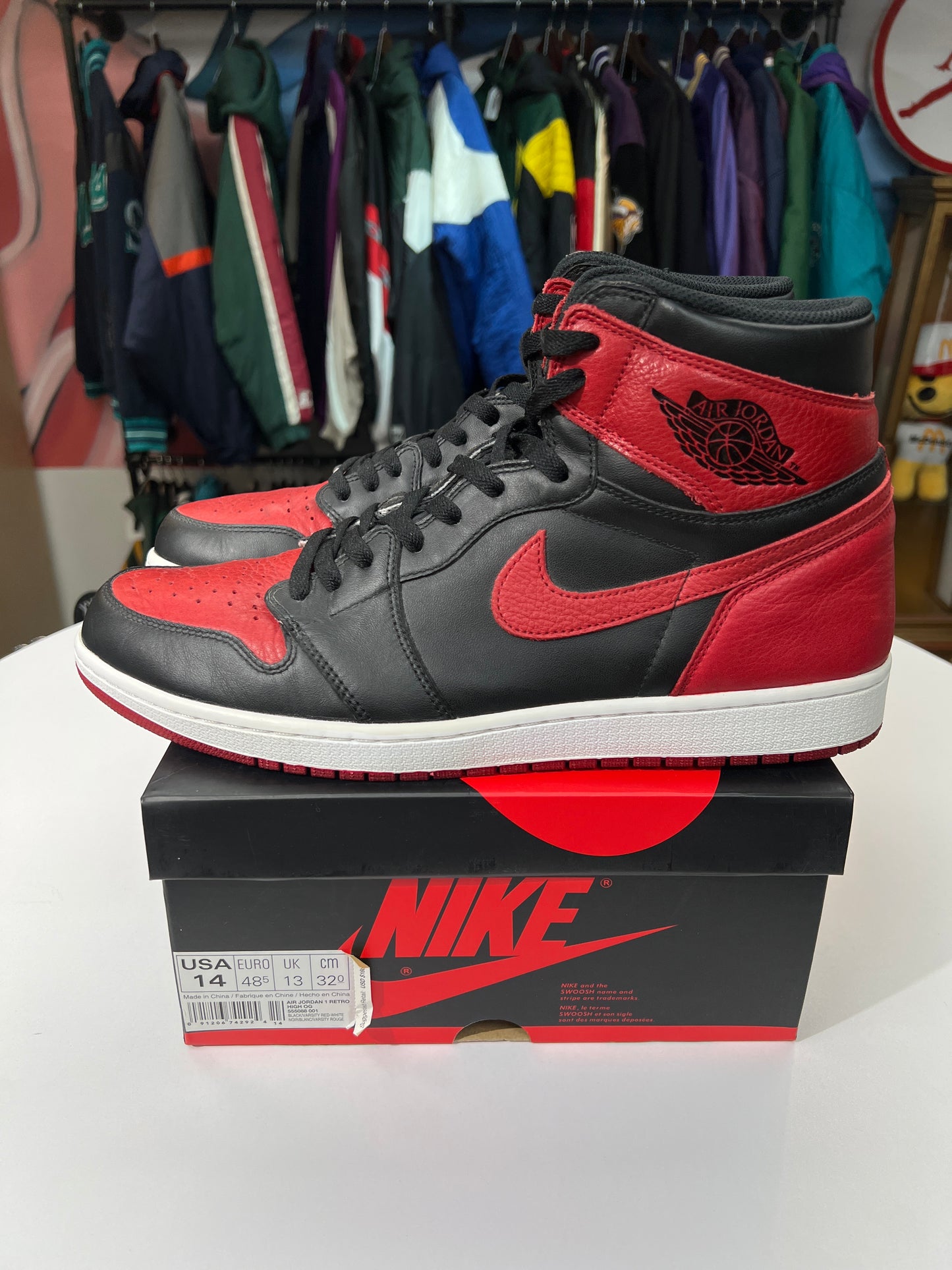 Preowned Jordan 1 High OG Banned 2016