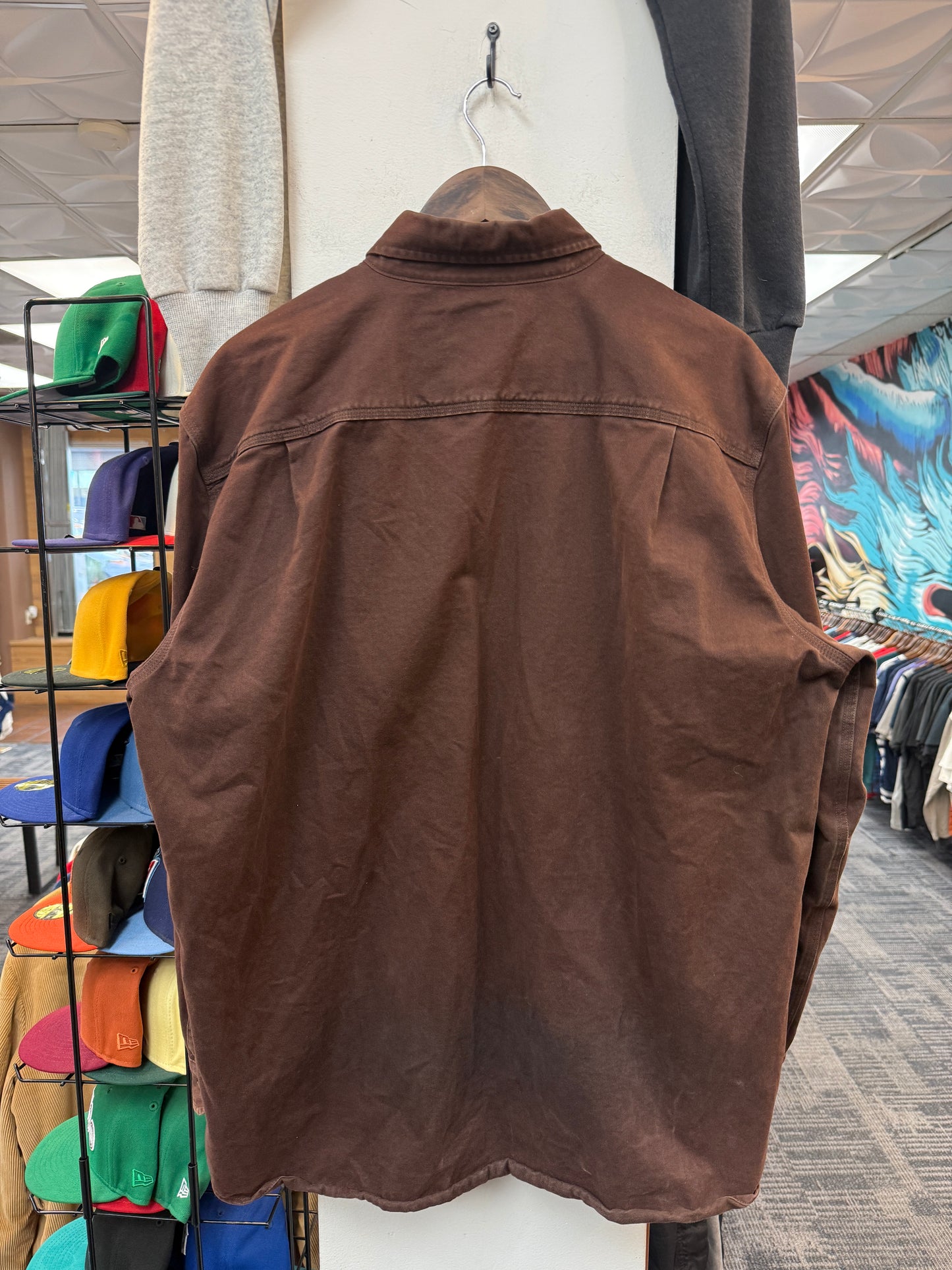 Carhartt Brown Button Up