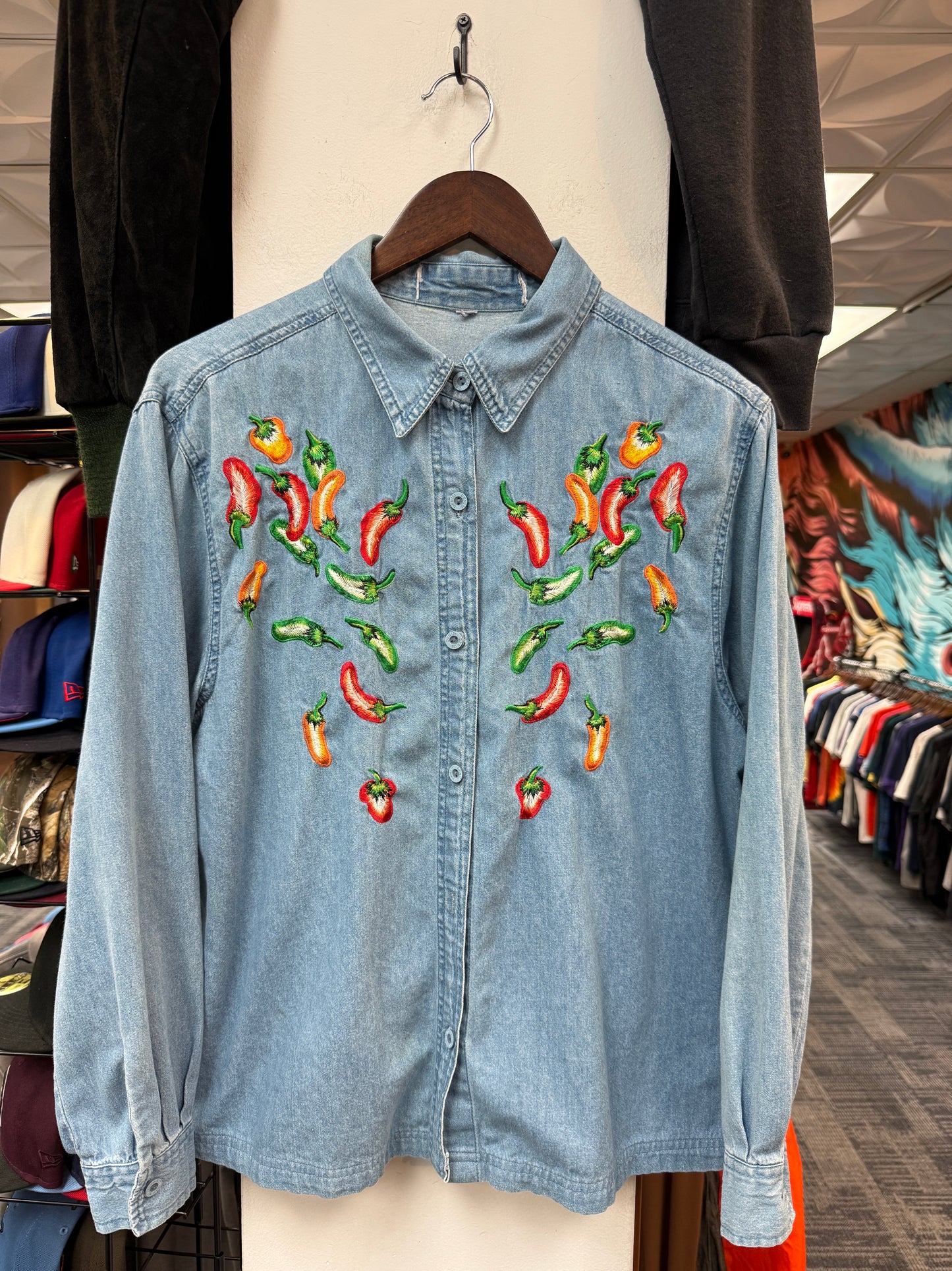 Vintage Chile Button Up