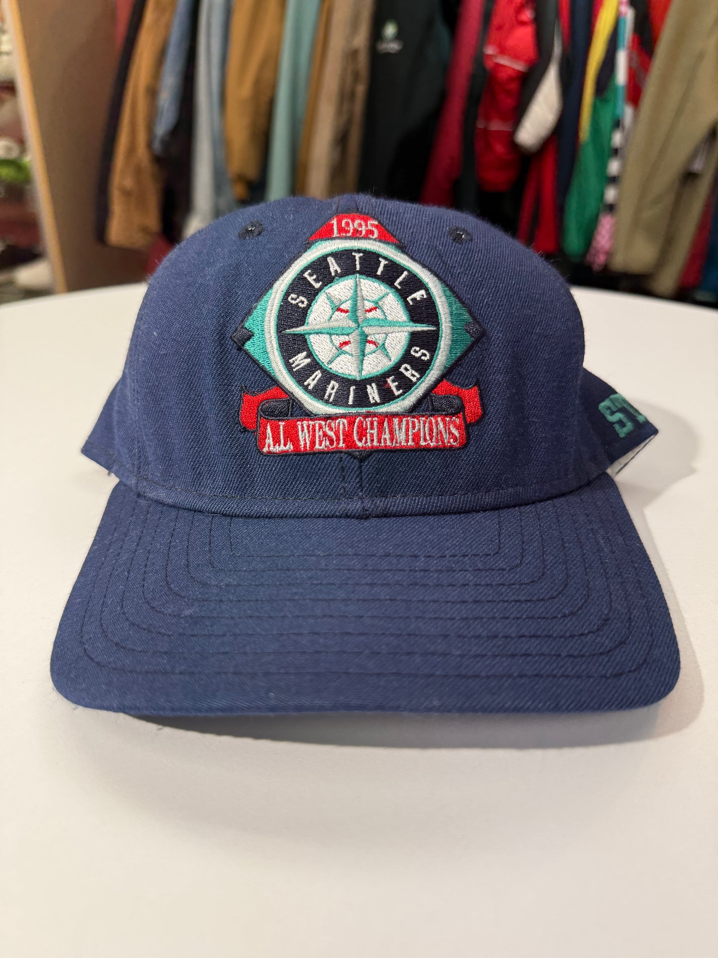 Vintage 1995 A.L. West Champs Staff Snap