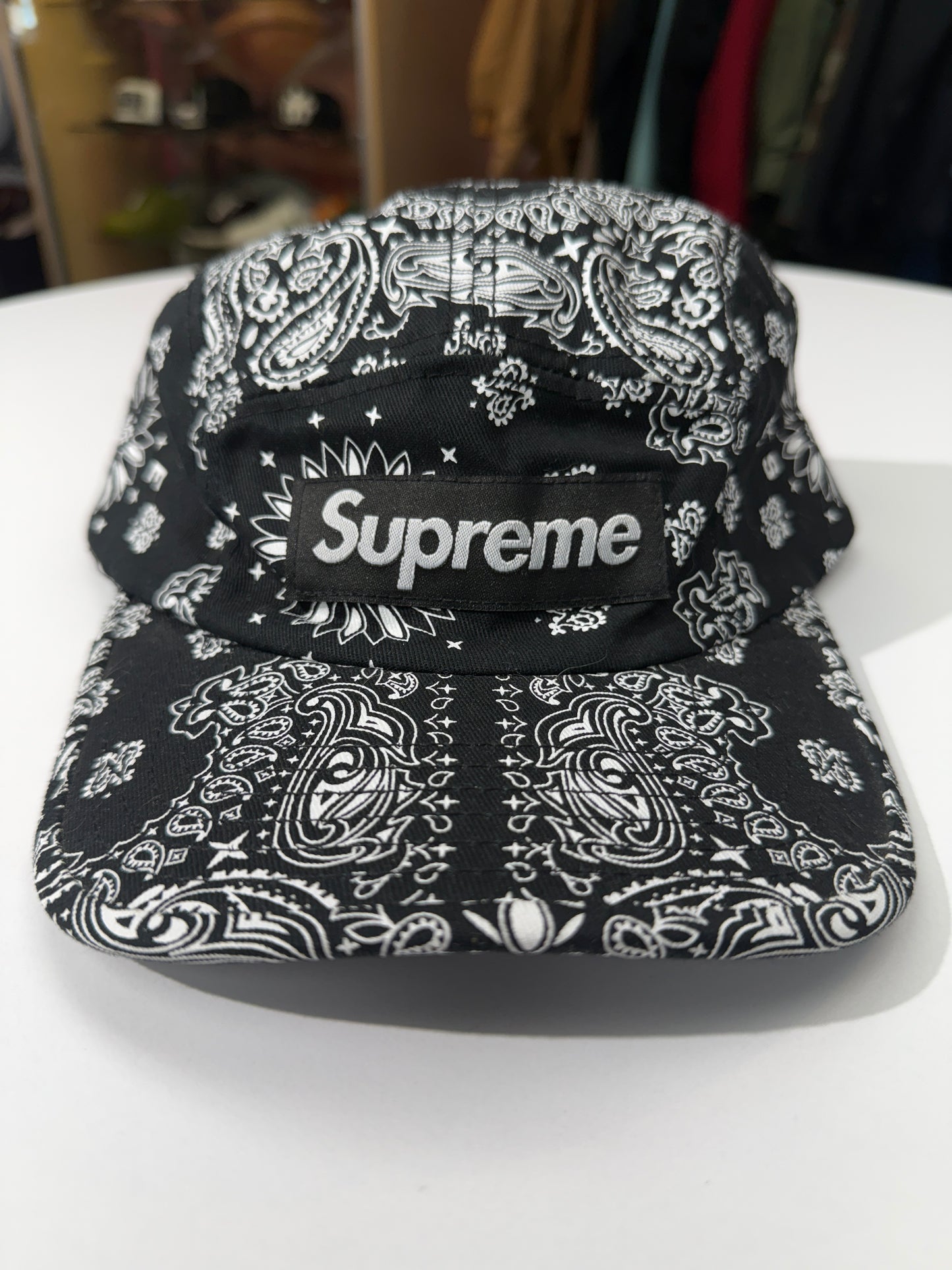 New Supreme Bandanna Camp Cap