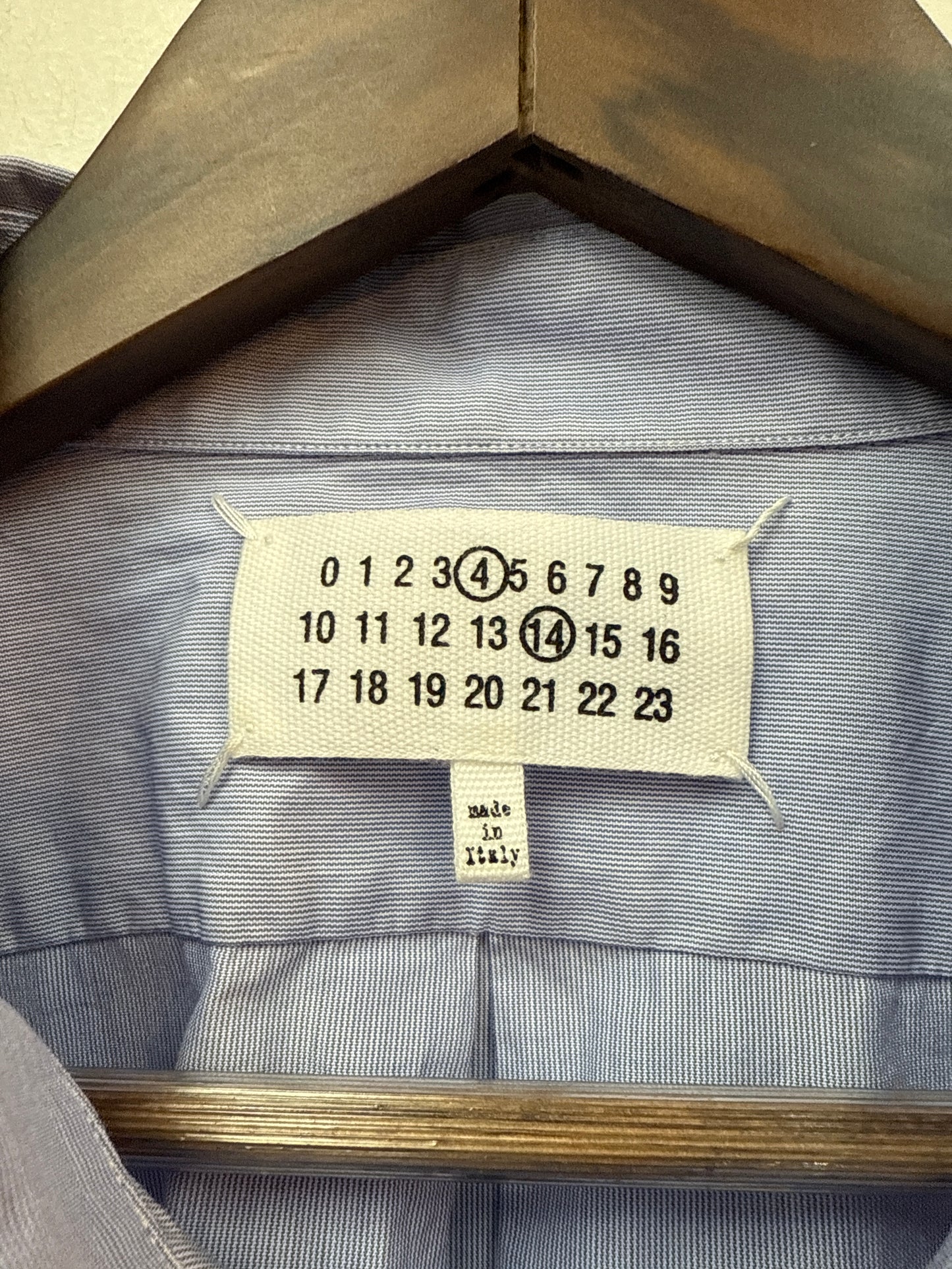 Maison Margiela Oversize Organic Cotton Oxford Button Down