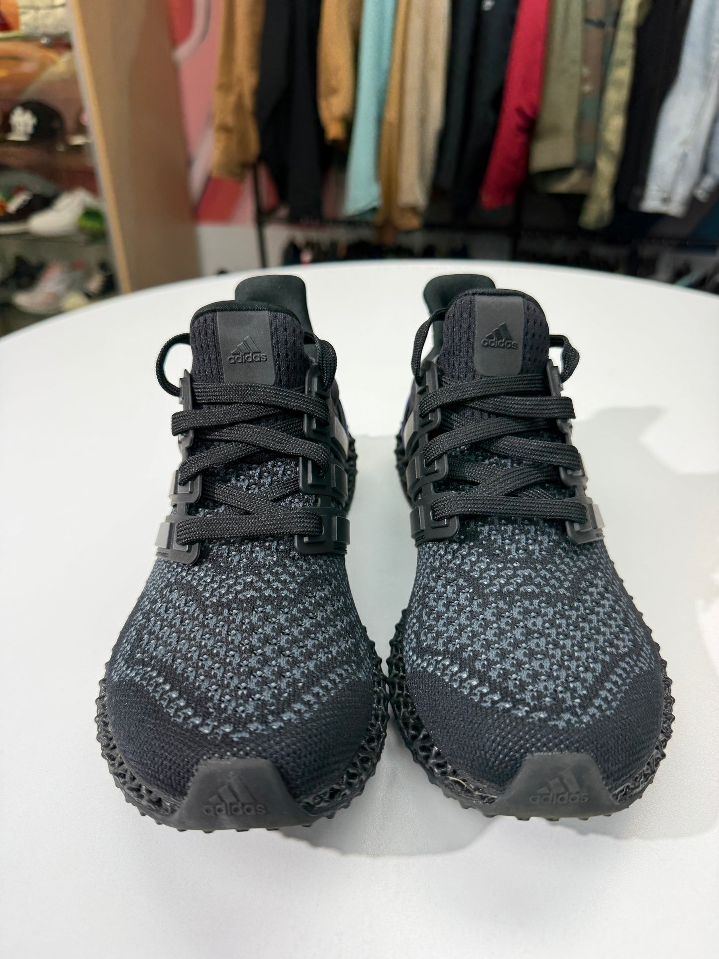 Preowned Black Purple Adidas Ultra 4D