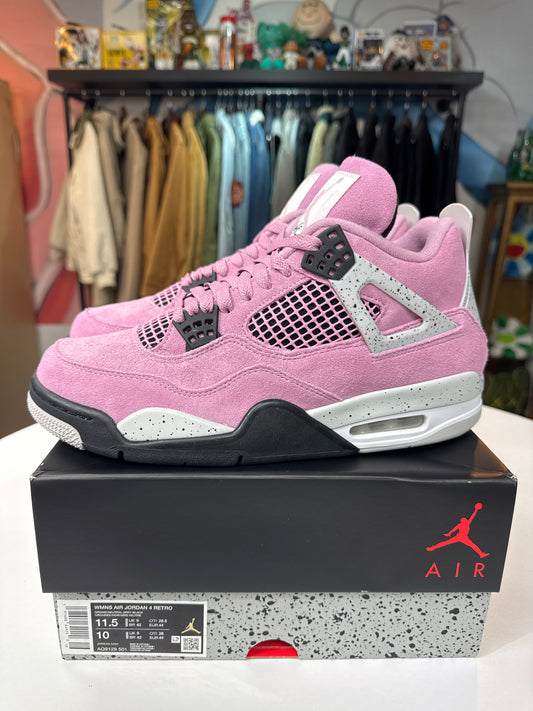 New Jordan 4 Orchid