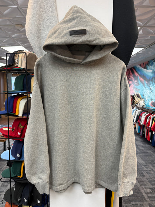 Essentials Relaxed Grey Hoodie