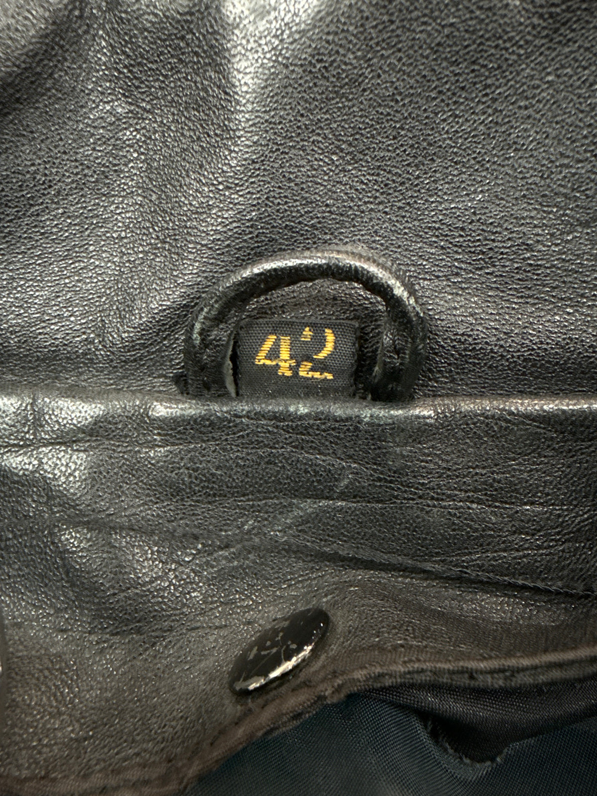 Vintage Bullskins Leather Biker Jacket