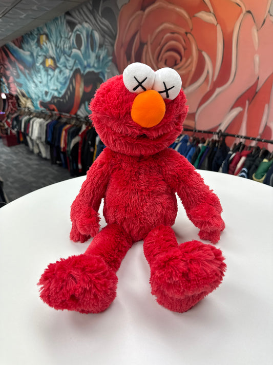 Kaws Uniqlo Sesame Street Elmo Plush Toy