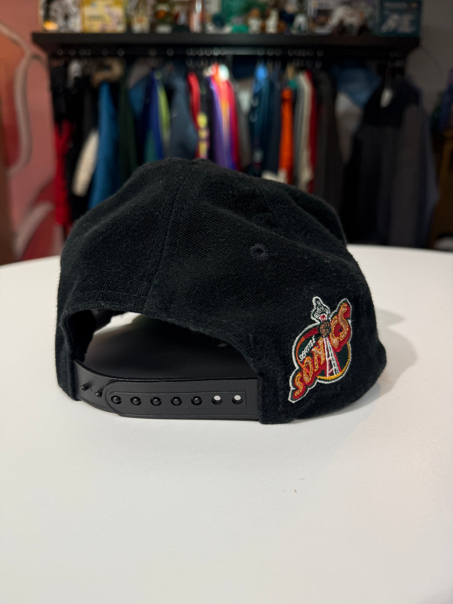 Vintage Sonics Embossed Embroidery Snap