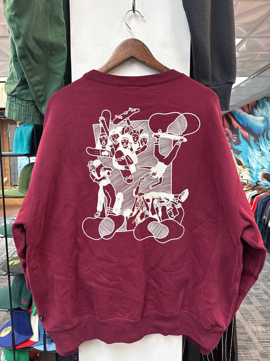 Skate Like A Girl Nike Crewneck