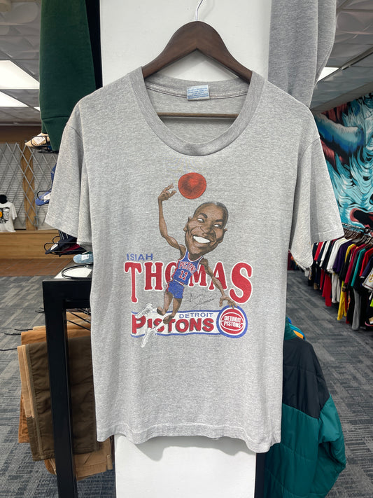 Vintage Salem Isiah Thomas Cartoon Tee