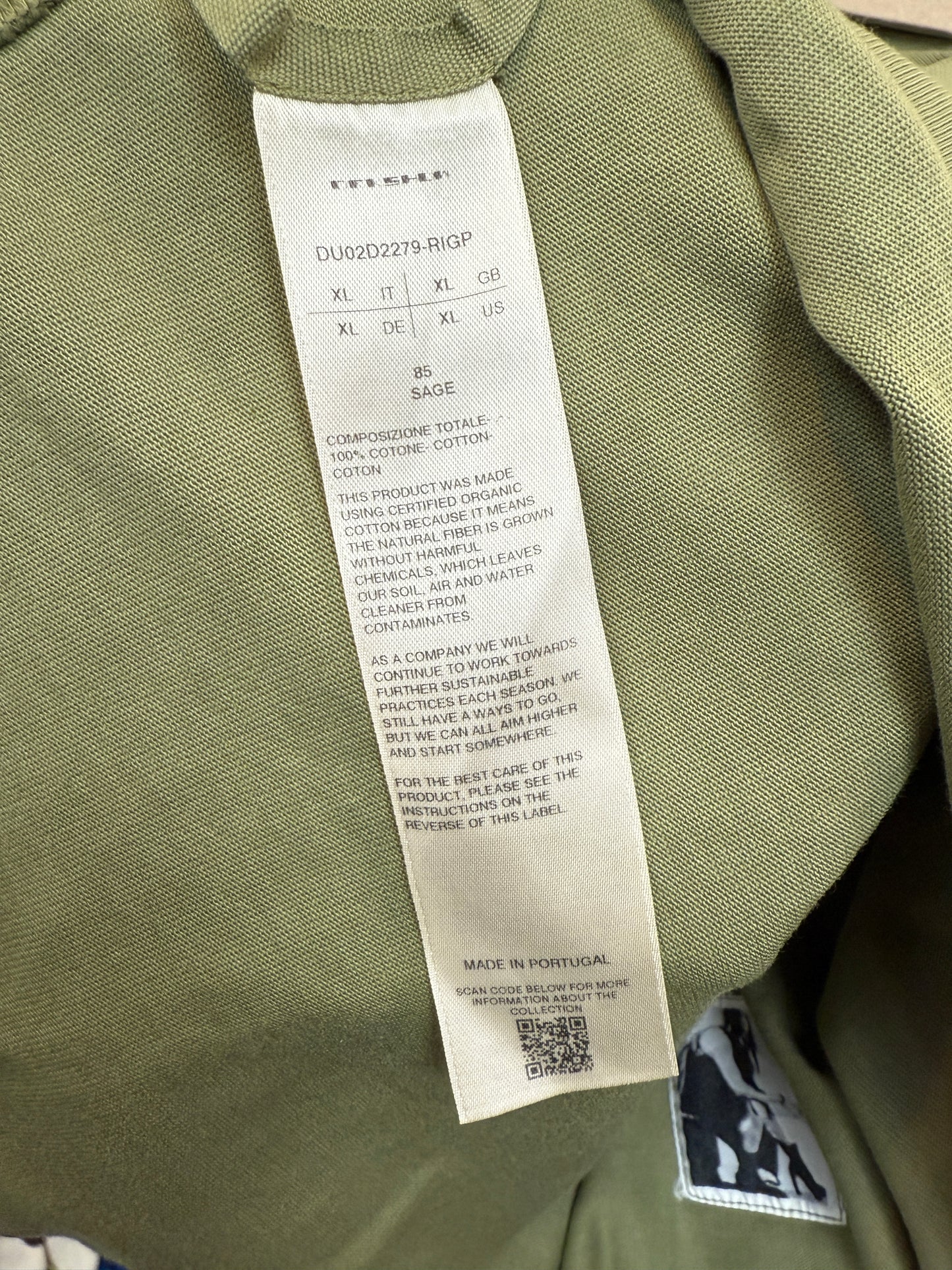 New Rick Owens DRKSHDW Olive Longsleeve