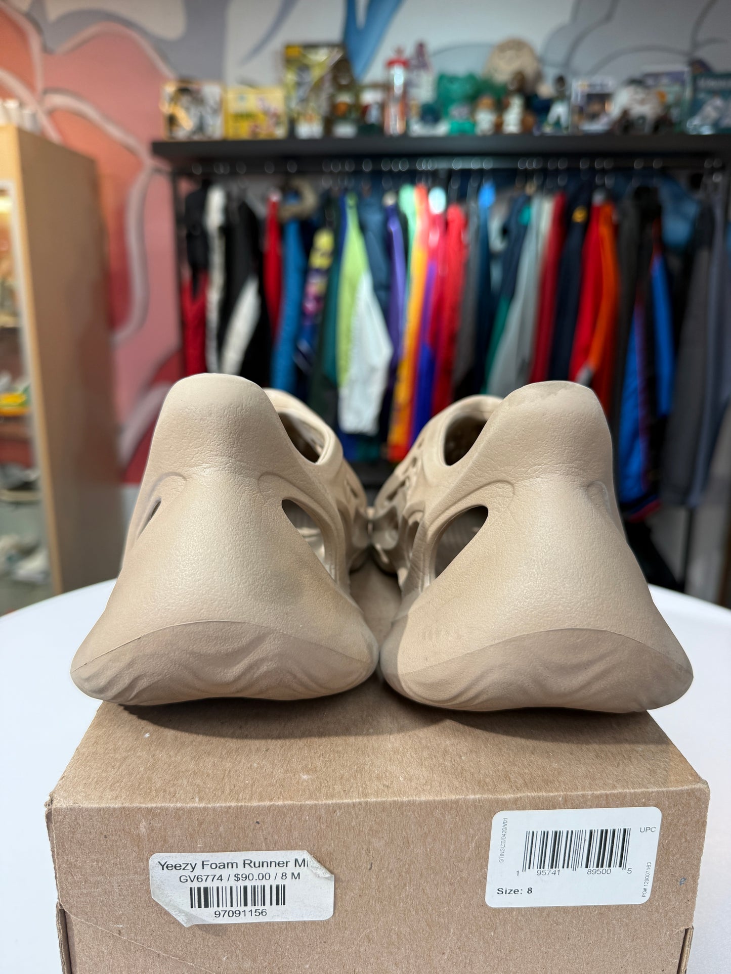 Preowned Ochre Yeezy Foam Rnnr