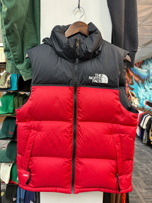 The North Face Red Puffer Vest