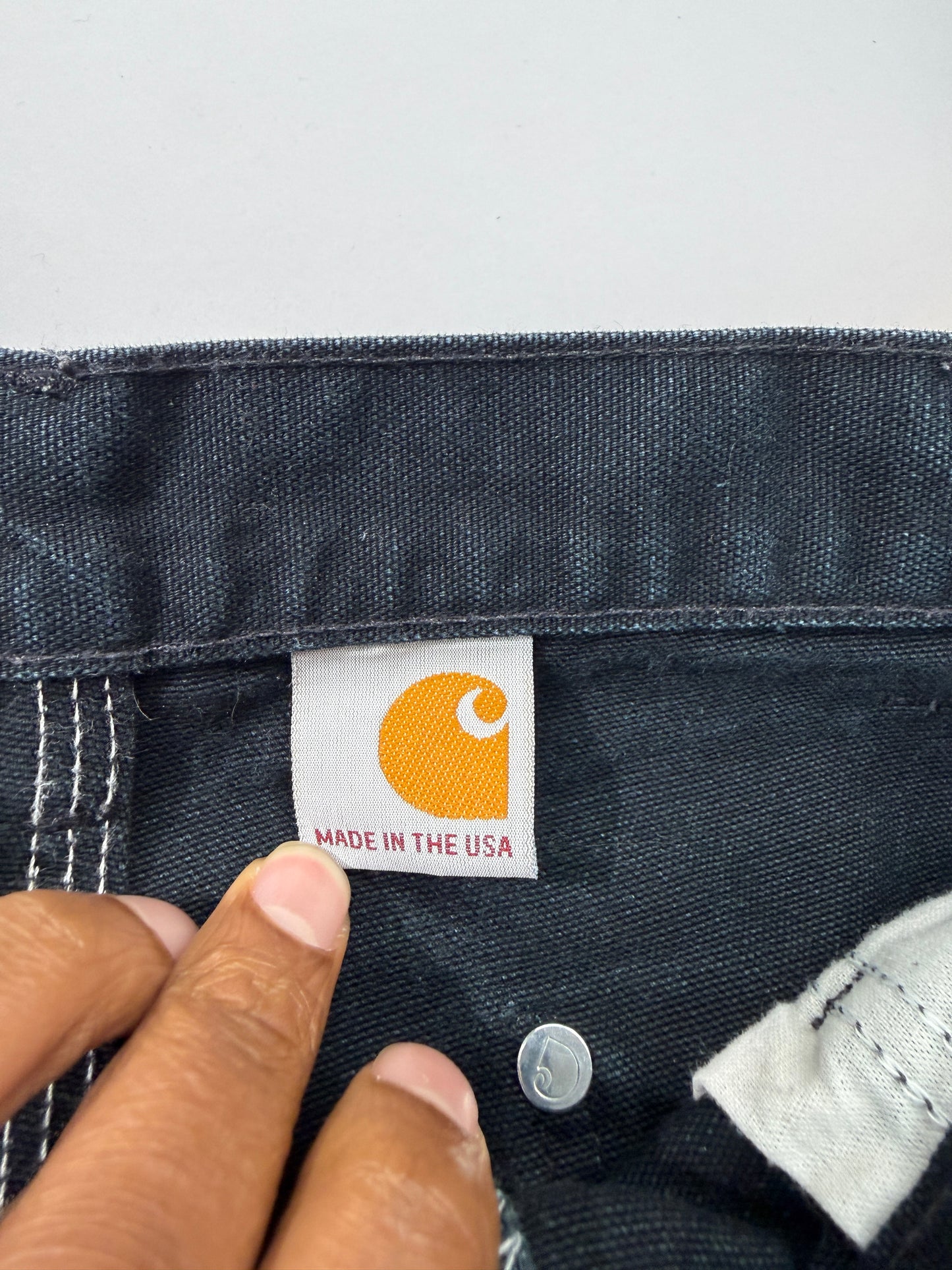 Vintage Carhartt Black Double Knee Pants