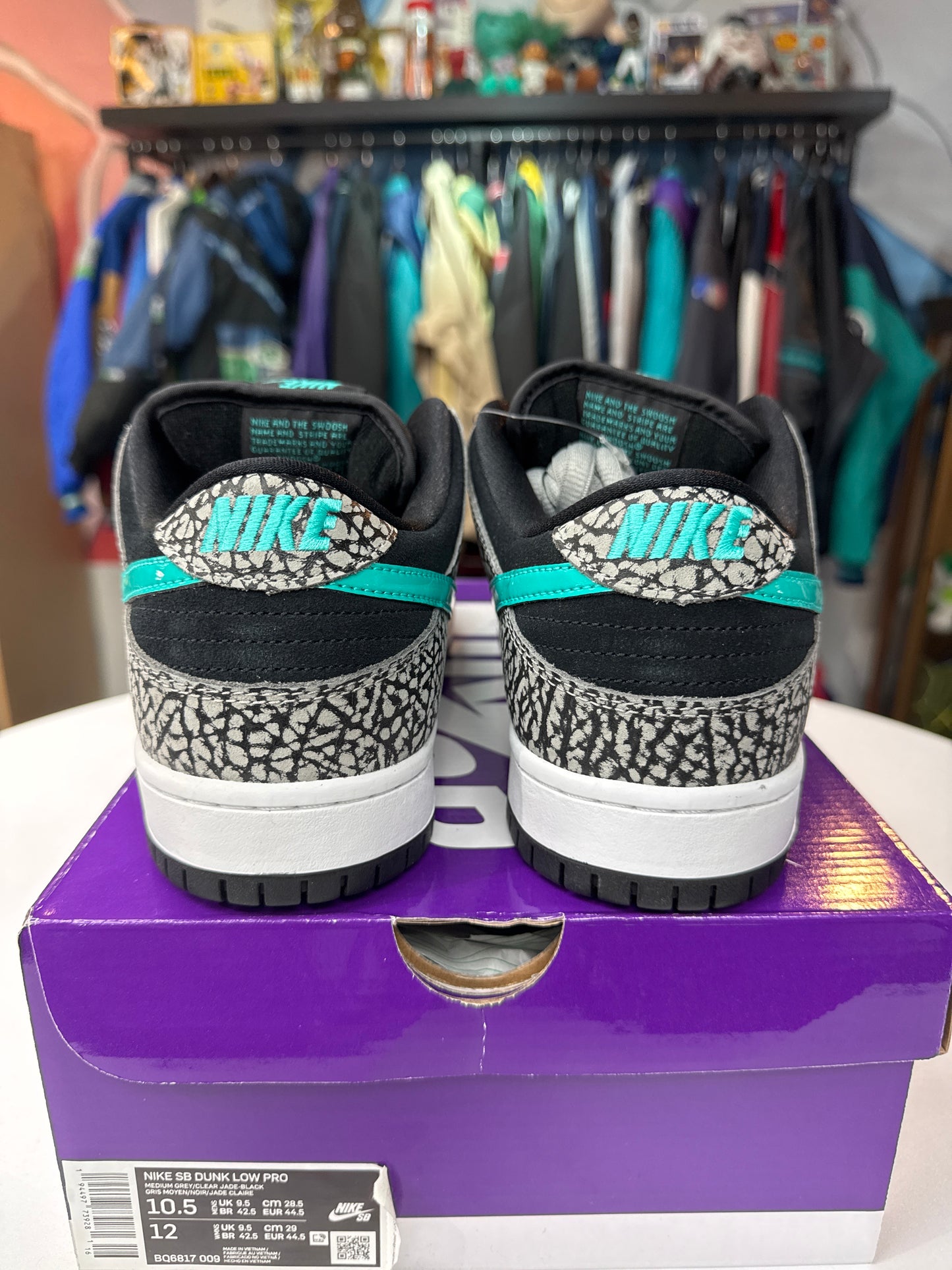 New Nike SB Dunk Low Atmos Elephant