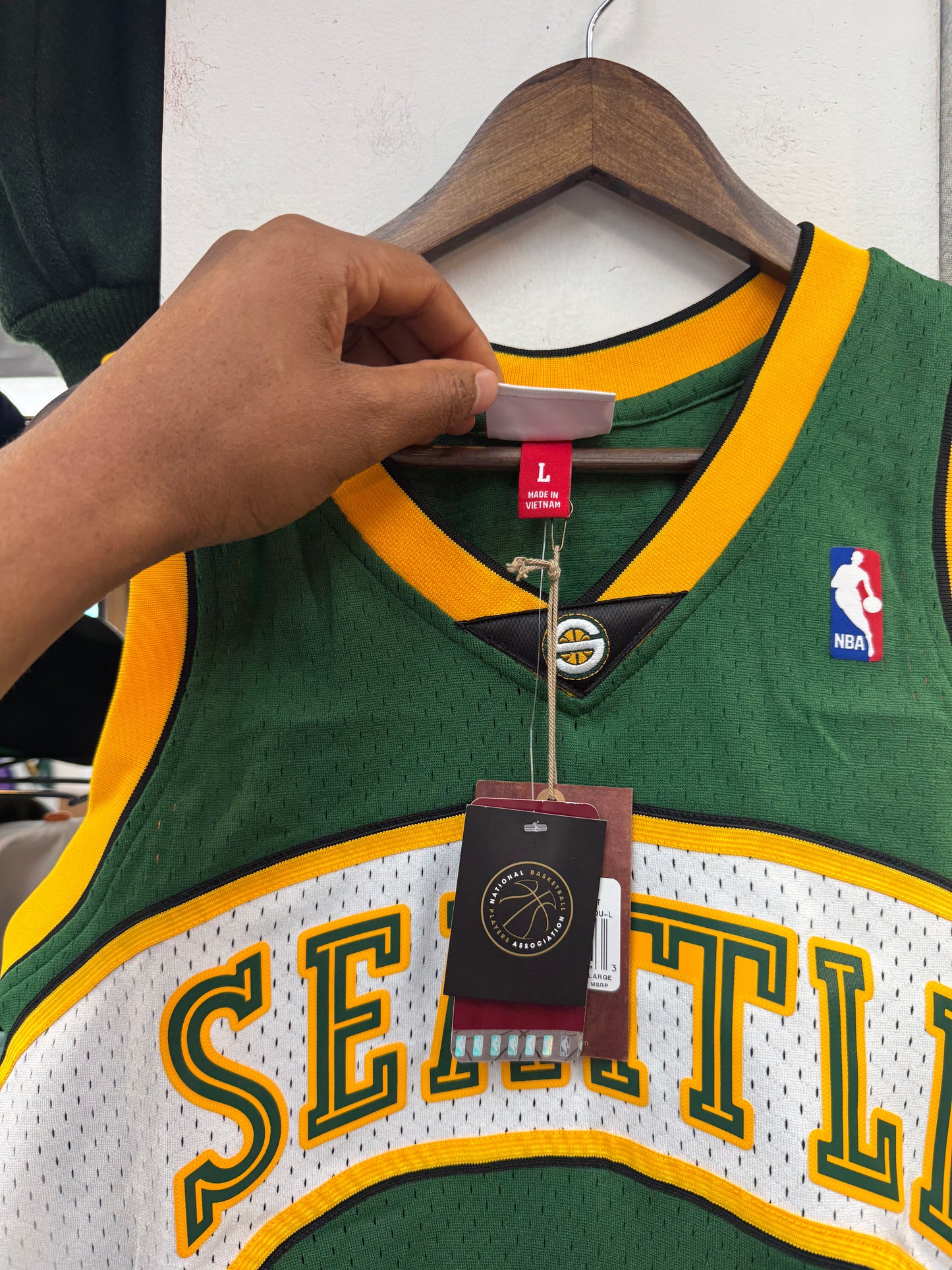 New Sonics Kevin Durant Jersey