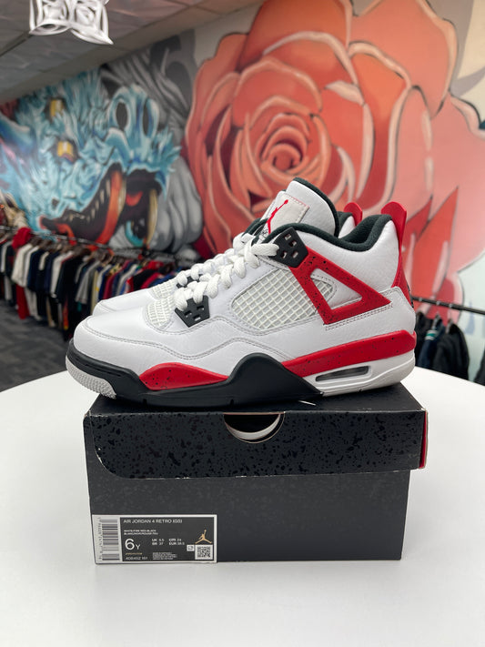 New Jordan 4 Red Cement