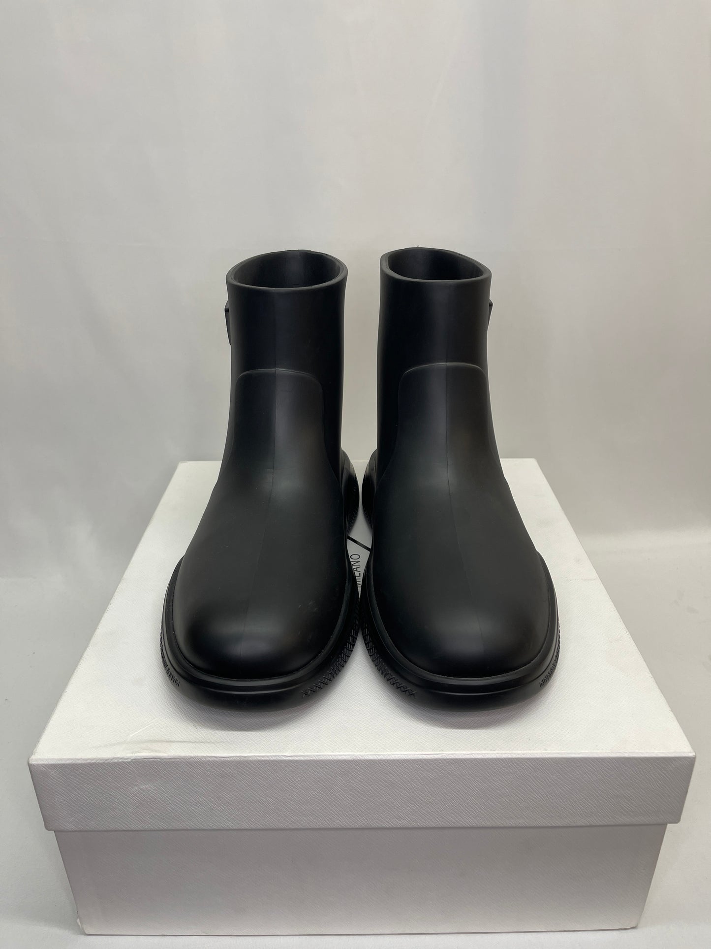 Preowned Prada Shell Rain Boot