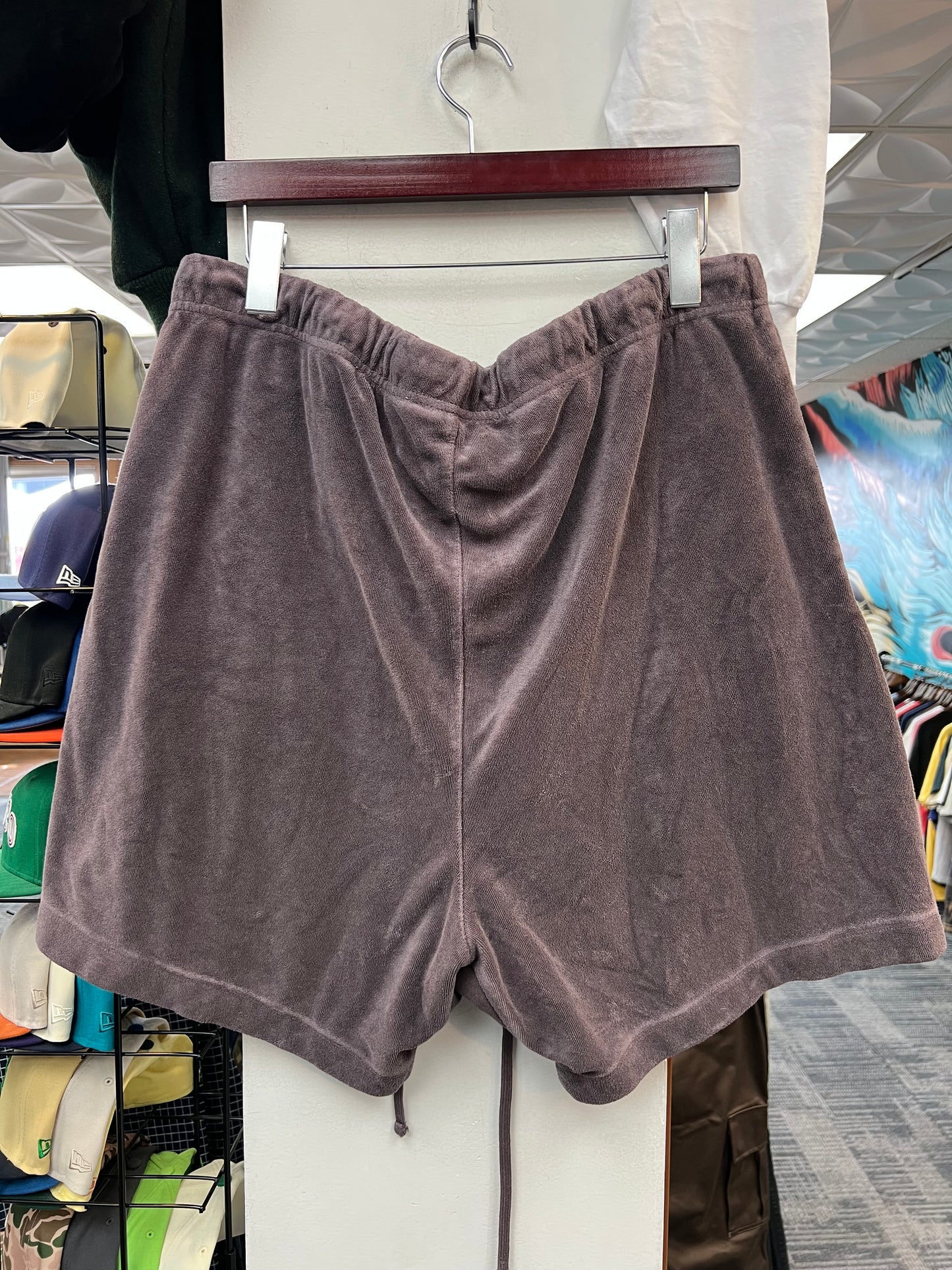 Essentials Plum Terry Shorts