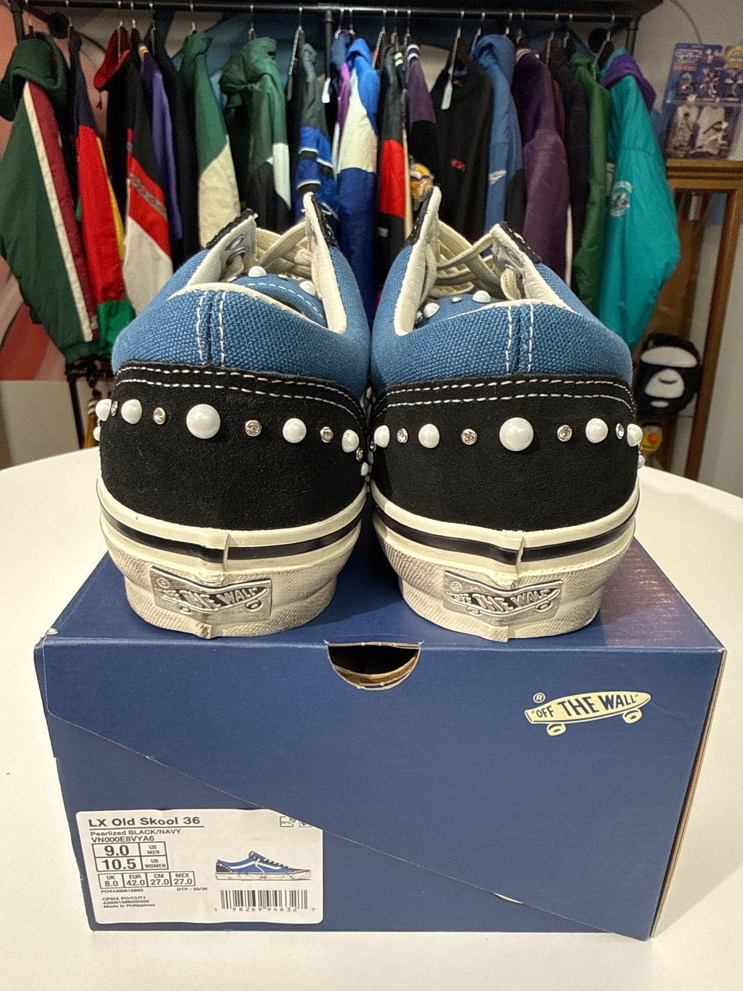 New Vans LX Old Skool 36 Pearlized Pack Navy