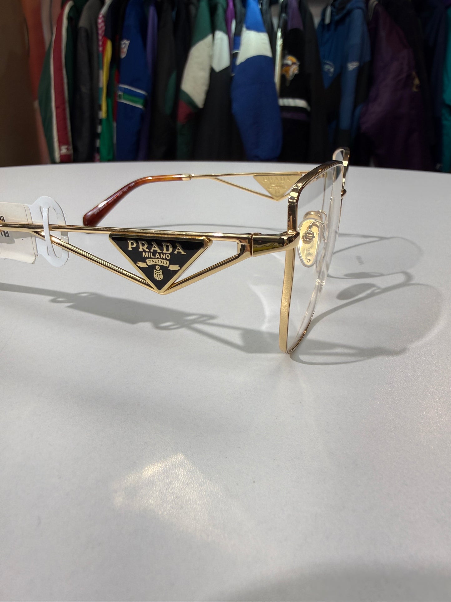 Prada PR A54D Pale Gold Glasses