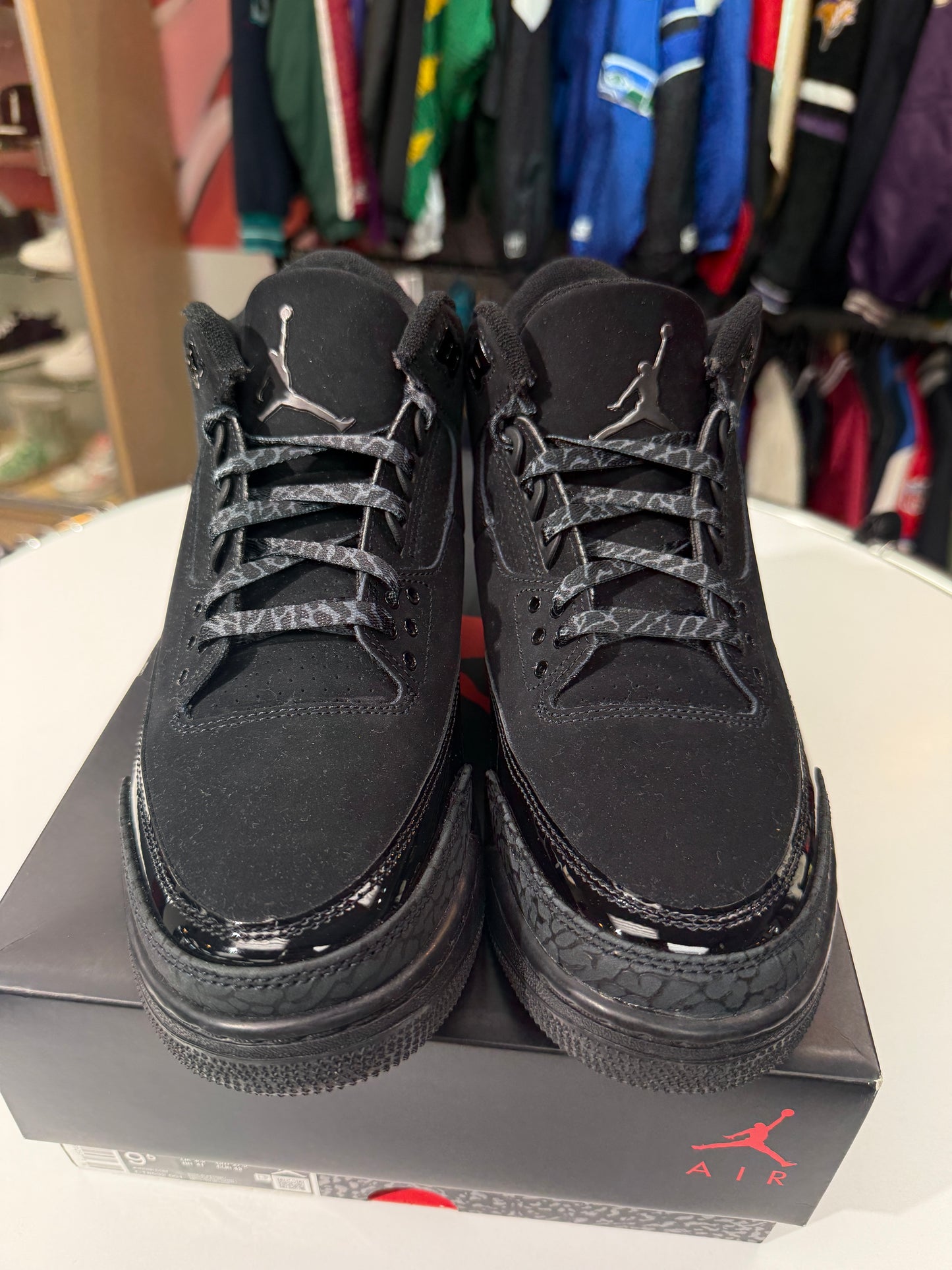 Preowned Black Cat Jordan 3 (2025)