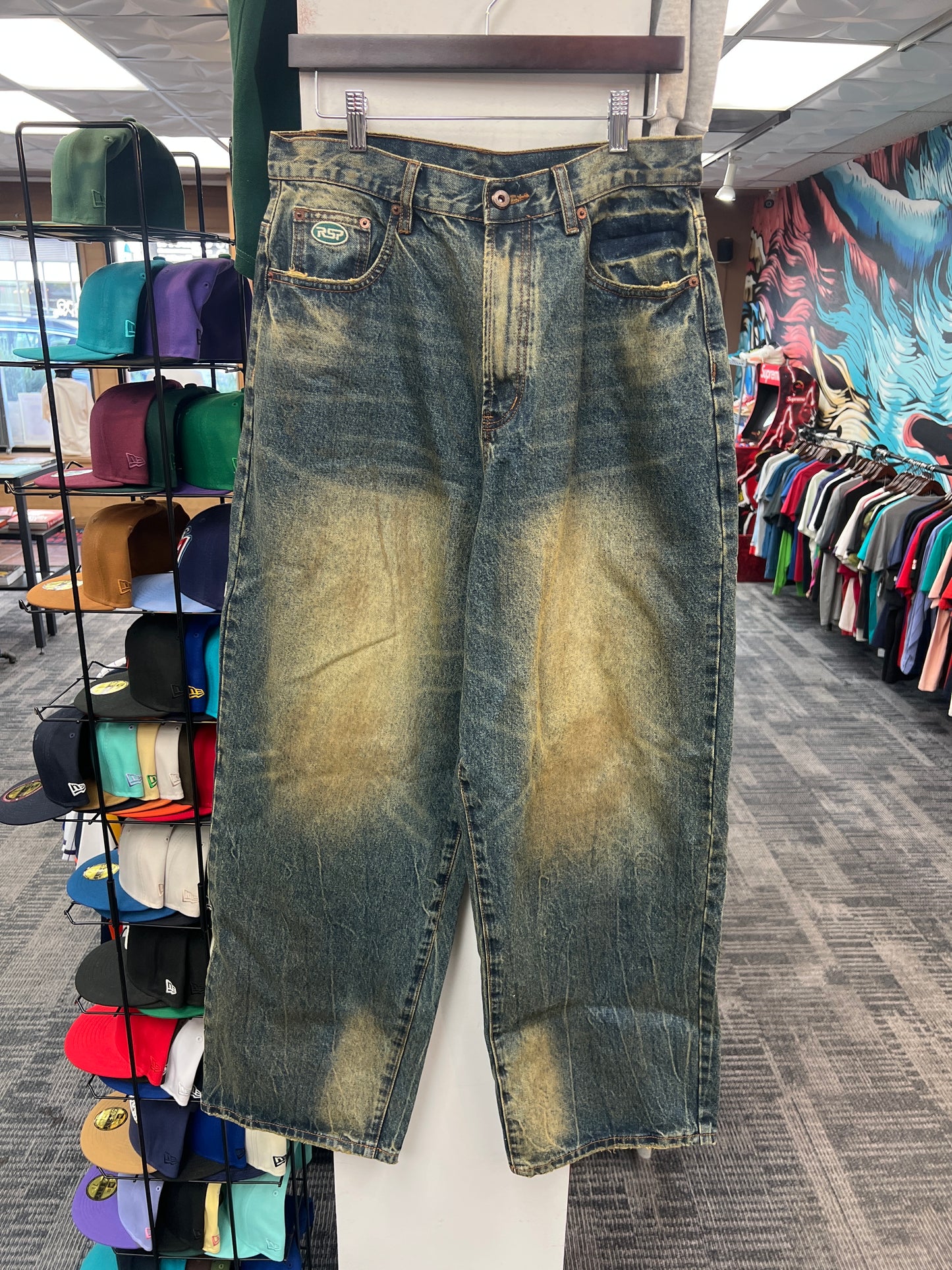 New GV Raspberry Hills Mud Wash Jeans