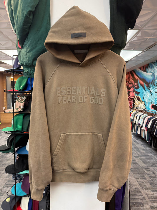 Essentials Brown Hoodie
