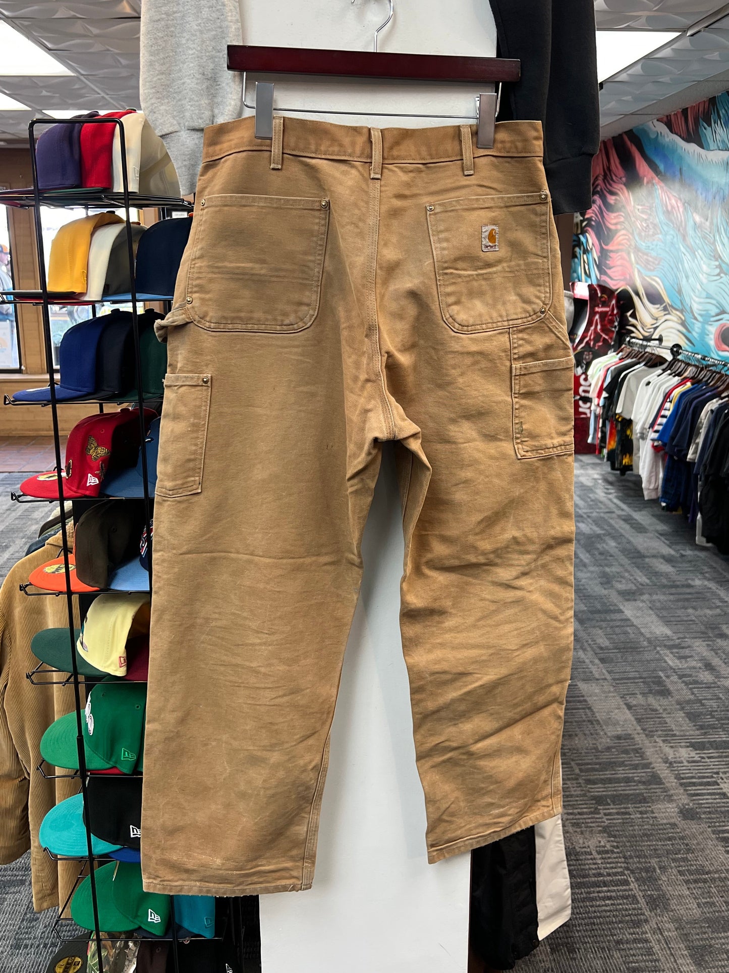 Carhartt Double Knee Tan Carpenter Pants