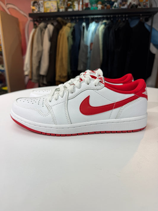 Preowned University Red Jordan 1 Low OG