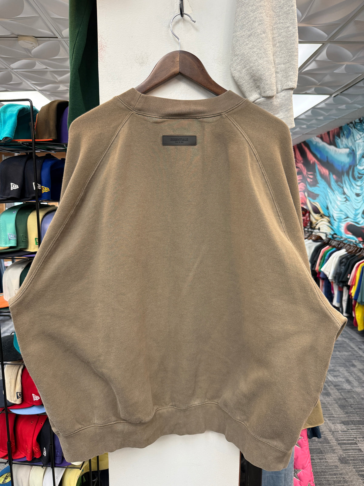 Essentials Brown Crewneck