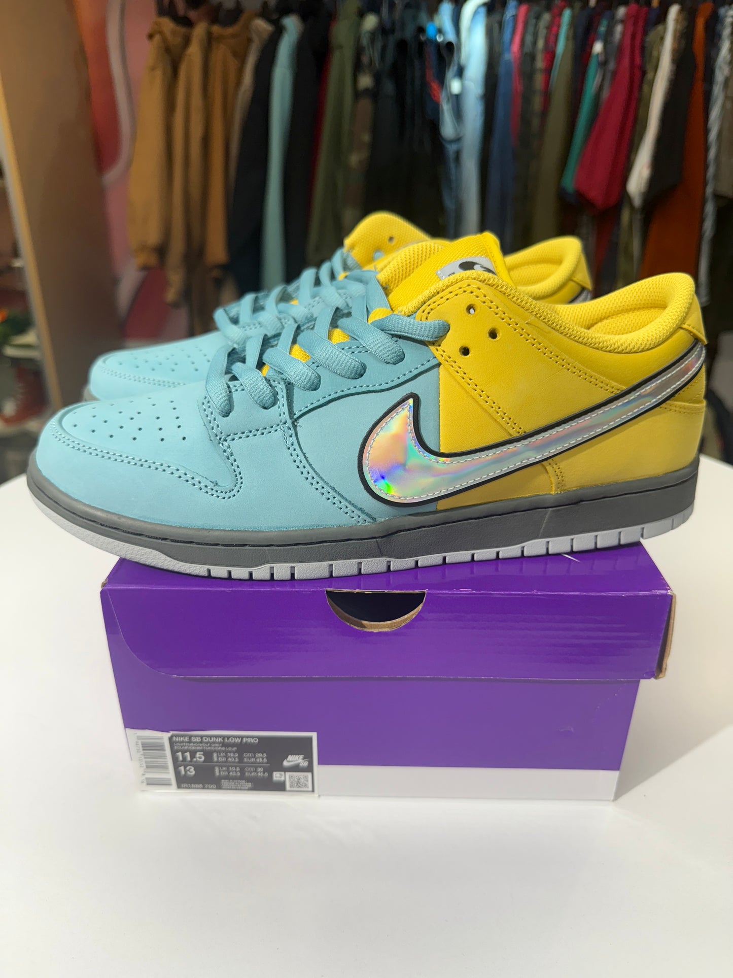 New Muni Lightning Turquoise Nike SB Dunk Low