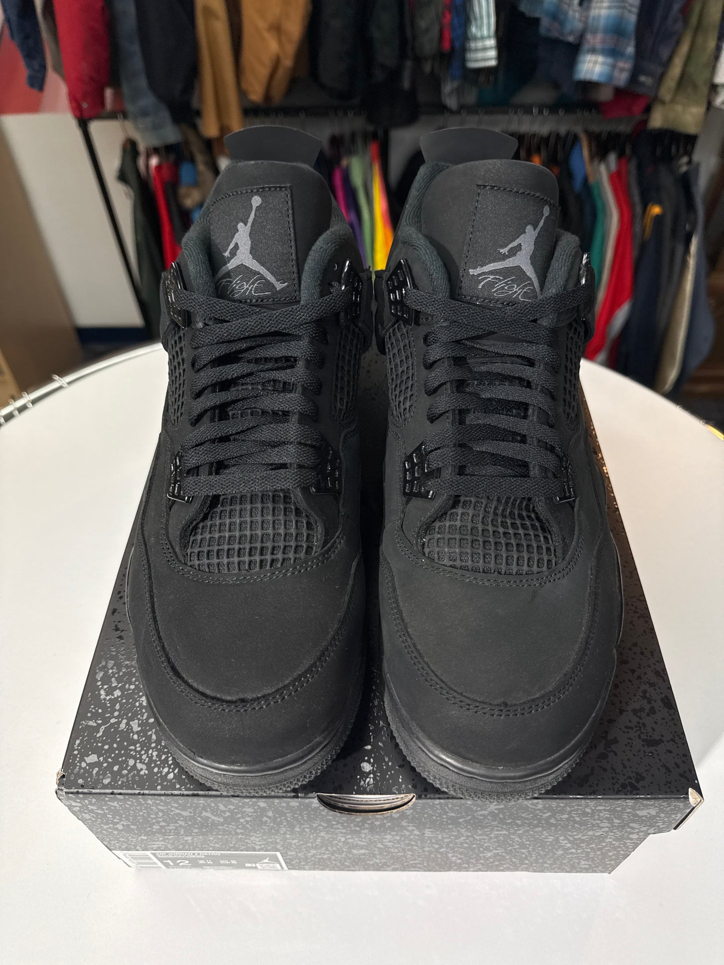 Preowned Jordan 4 Black Cat (2025)