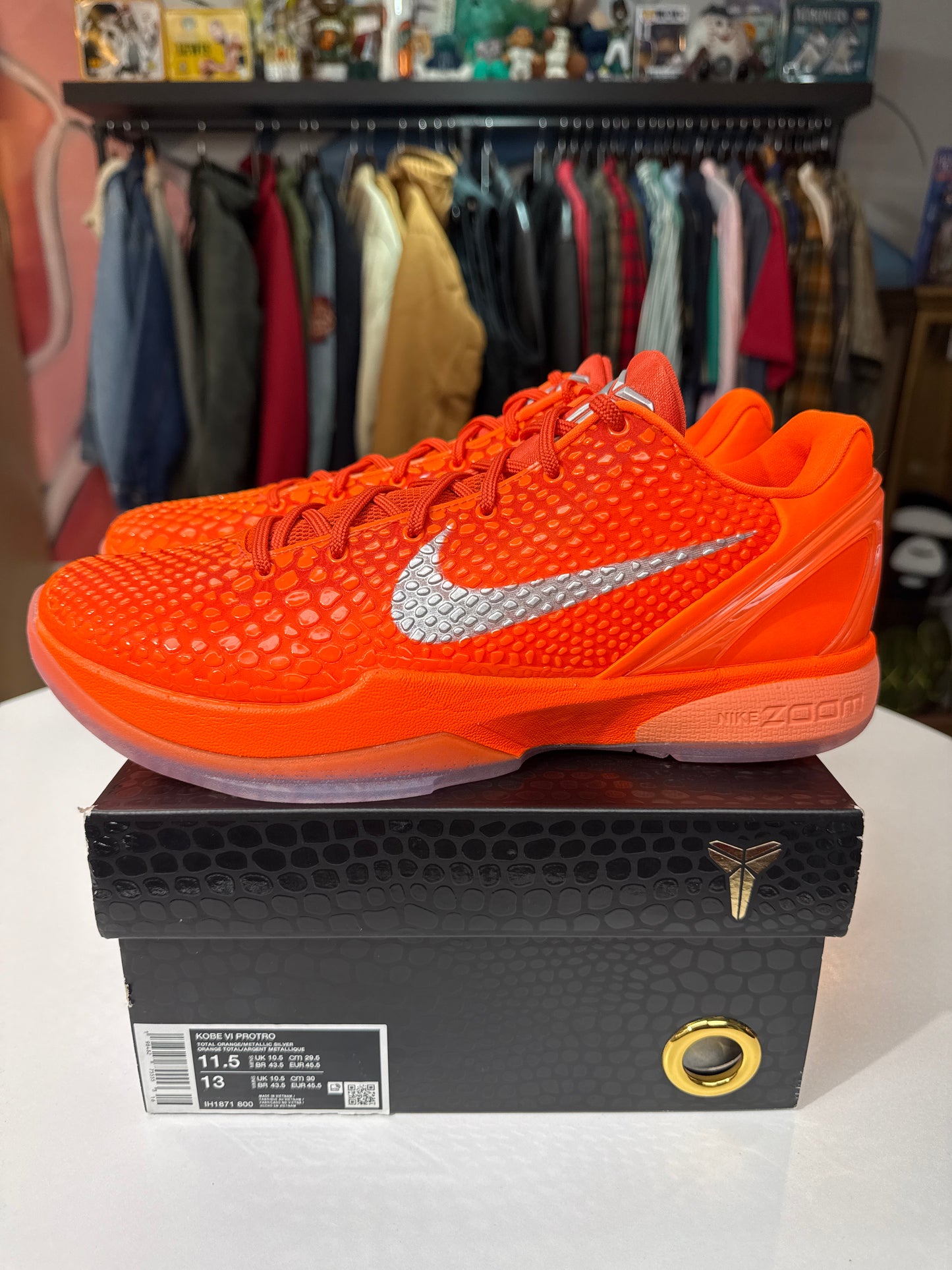 New Kobe 6 Protro Total Orange