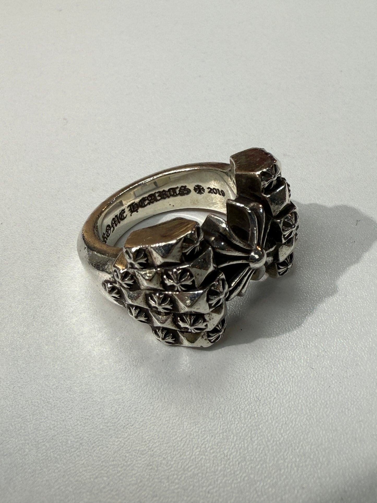 Chrome Hearts Deco Plus Ring