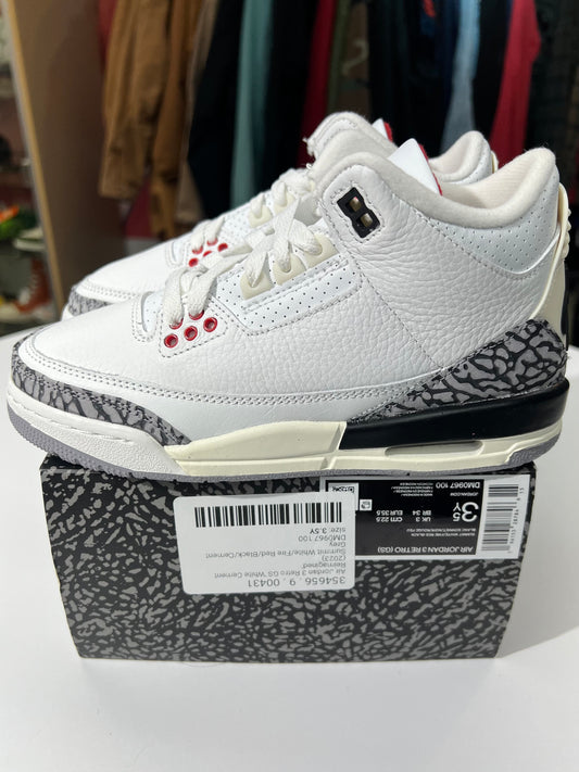 New Jordan 3 White Cement Reimagined