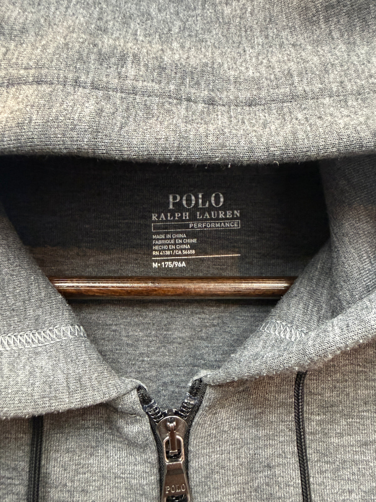 Polo Ralph Lauren Grey Zip Hoodie