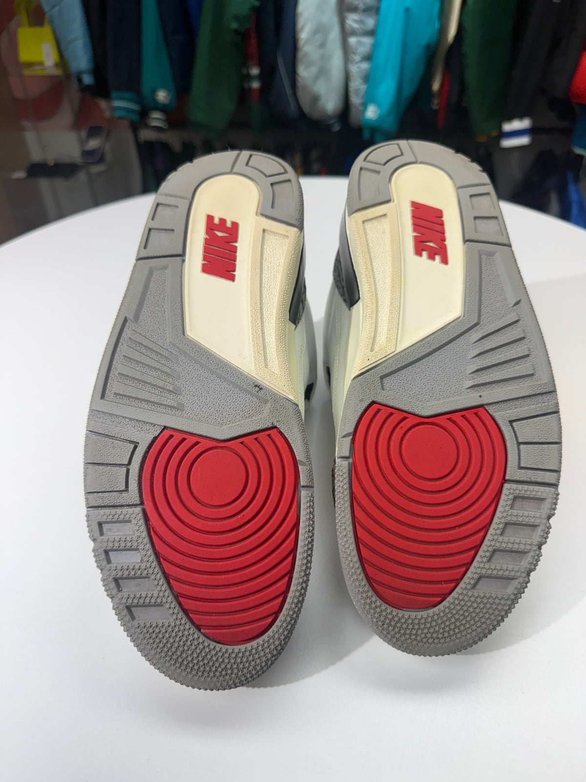 Preowned Reimagined White Cement Jordan 3