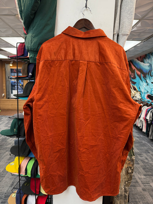 New Harley Davidson Corduroy Button Up