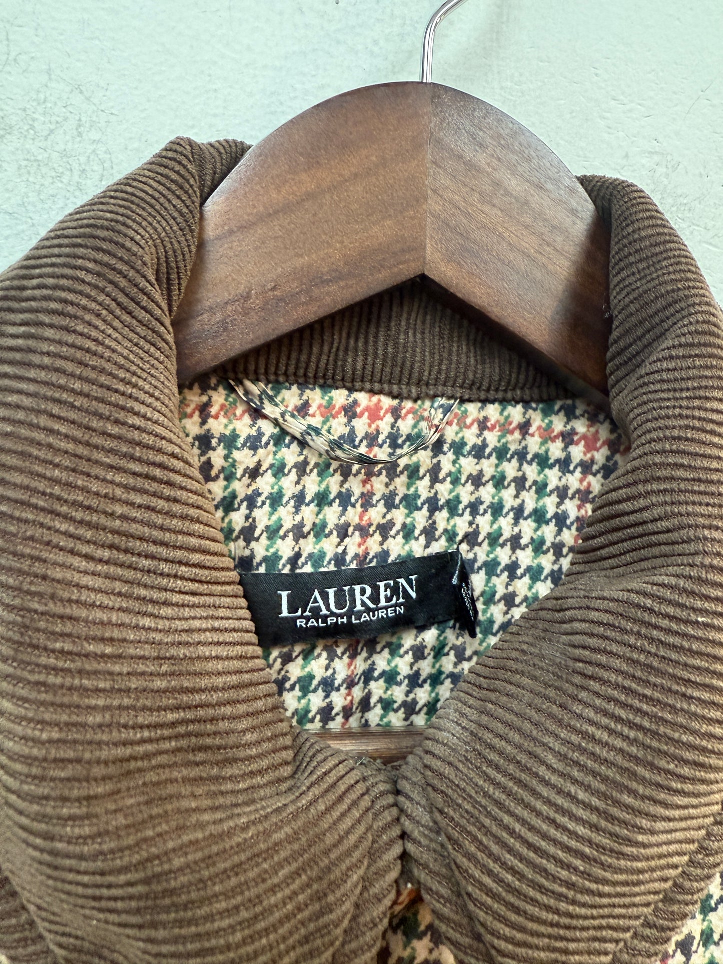 Lauren Ralph Lauren Quilted Houndstooth Jacket