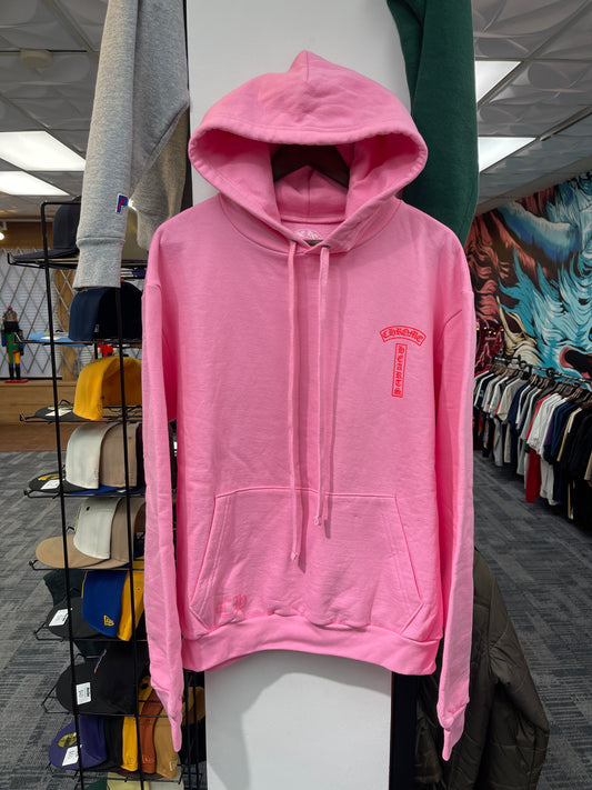 New Chrome Hearts Pink Hoodie